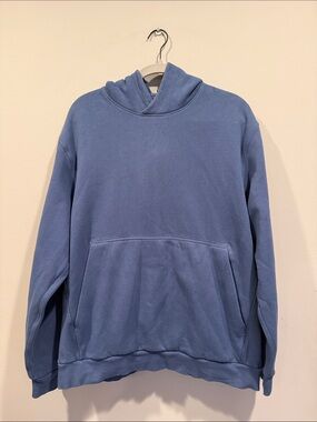 Lululemon men’s Steady State Fleece Pullover Hoodie- Blue